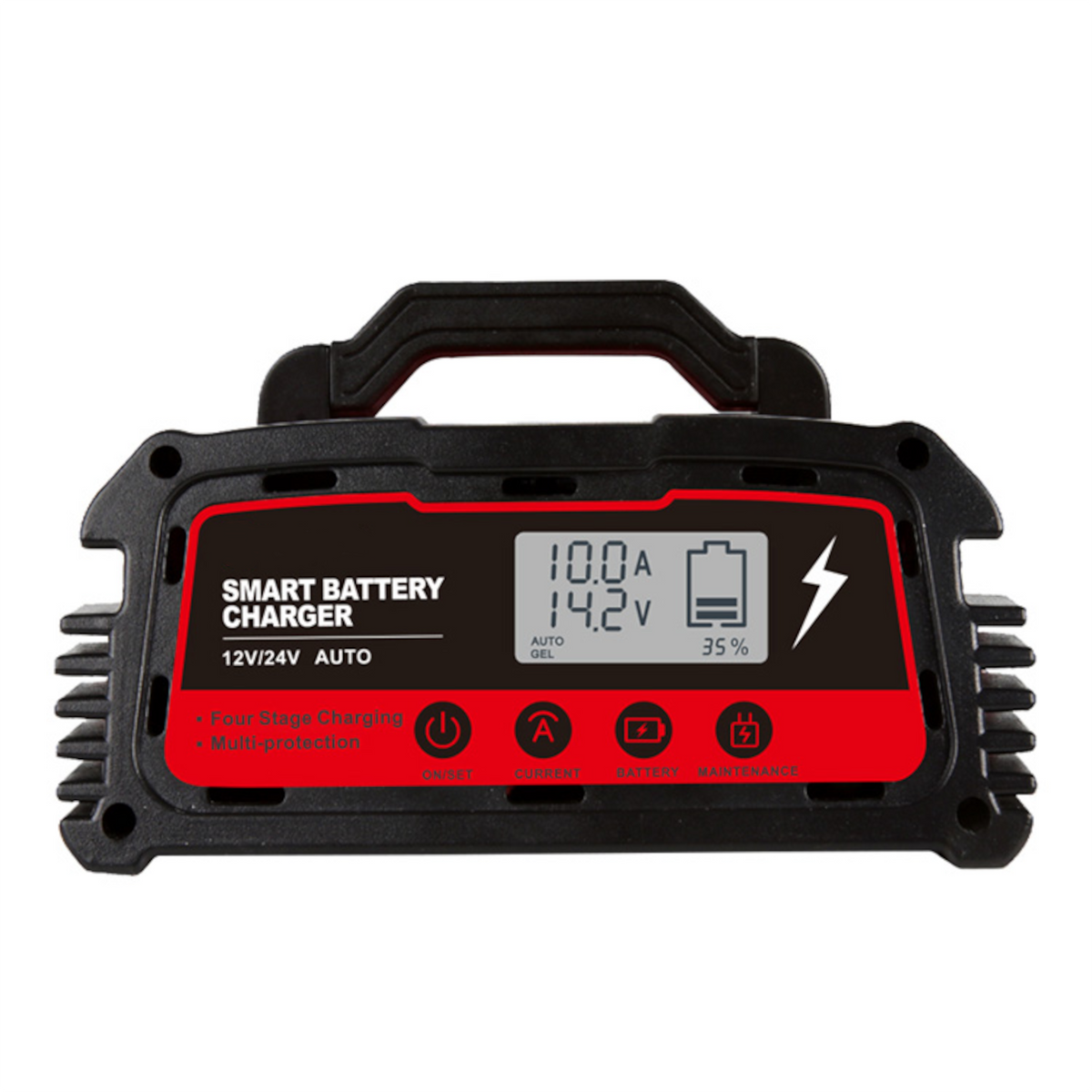 Cargador reparador inteligente baterías de auto 12V 25Amp 24V 10amp
